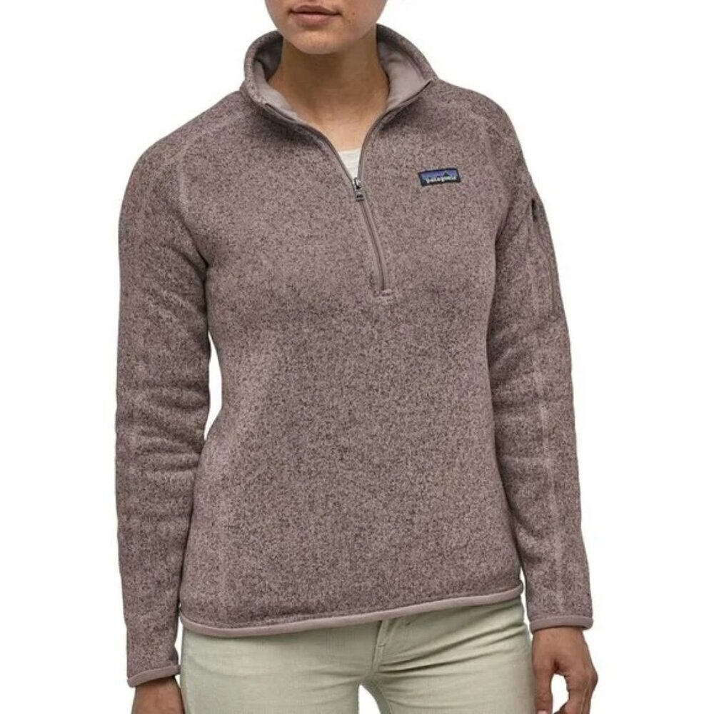 Patagonia Better Sweater 1/4 Zip Purple Size Extra Small Women's Jacket
